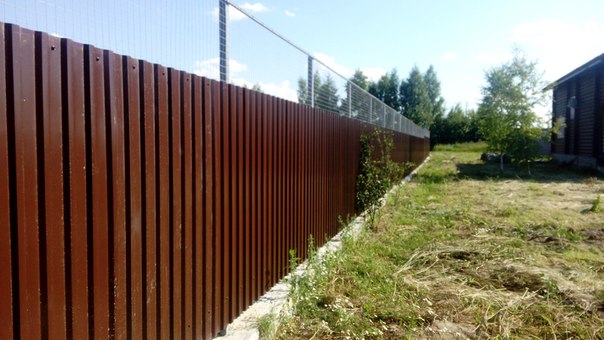 Забор из профнастила Воскресенск