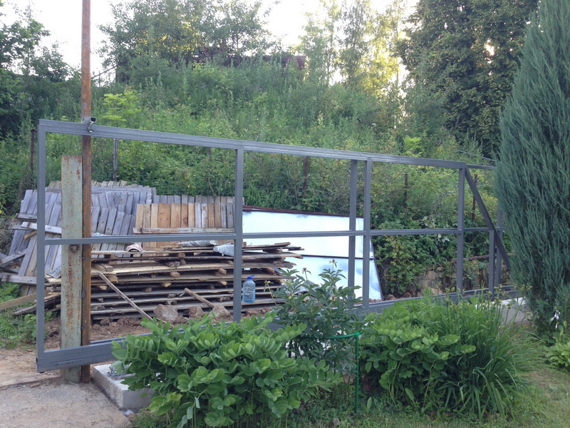 Откатные, автоматические ворота в Воскресенске и Воскресенском...